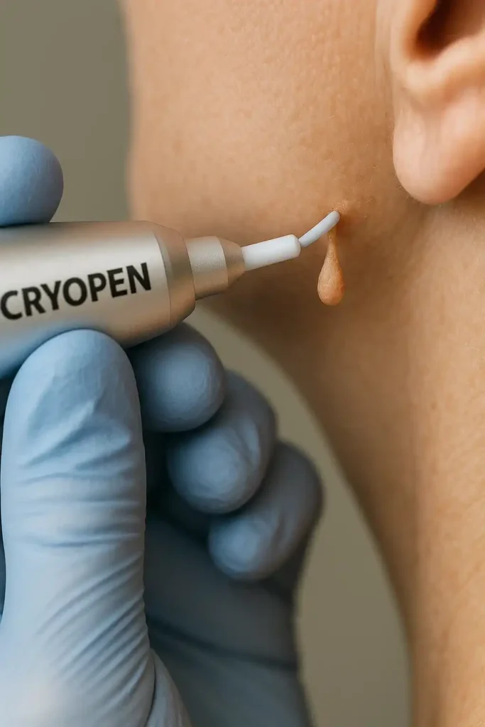 Cryopen for skin tags removal Congleton speak to our team today!