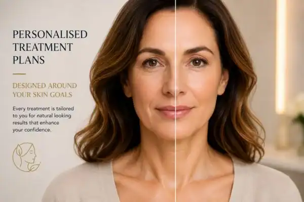 Before and after results of Collagen Lift Therapy Congleton