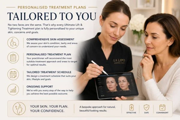 book a consultation about your ultimate lift and tighten treatment Congleton